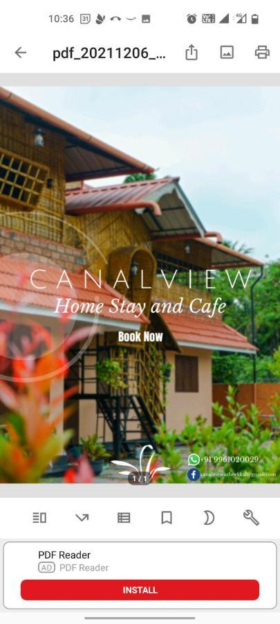 Panmana Canalview Private Cottage Azhikkal Ayiram Thengu מראה חיצוני תמונה